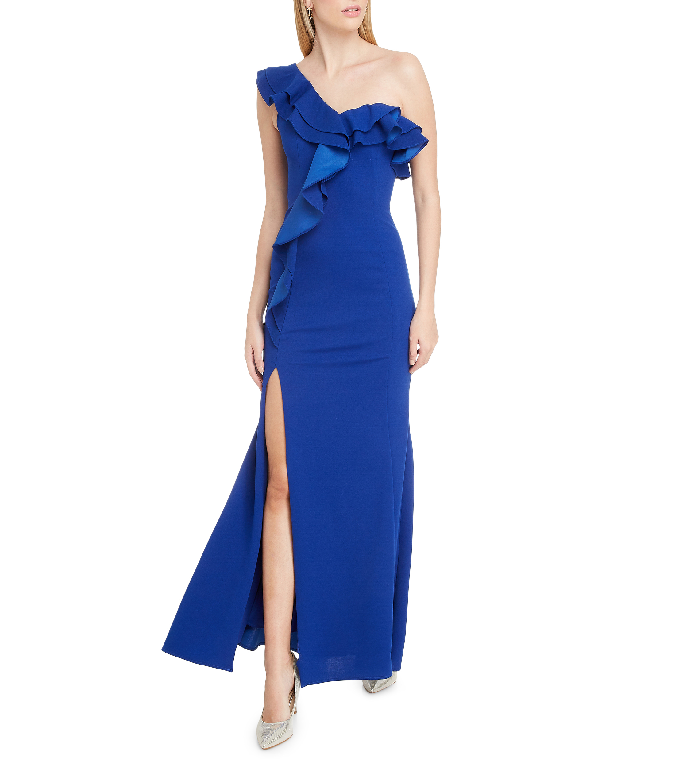 Vestido azul rey online liz minelli